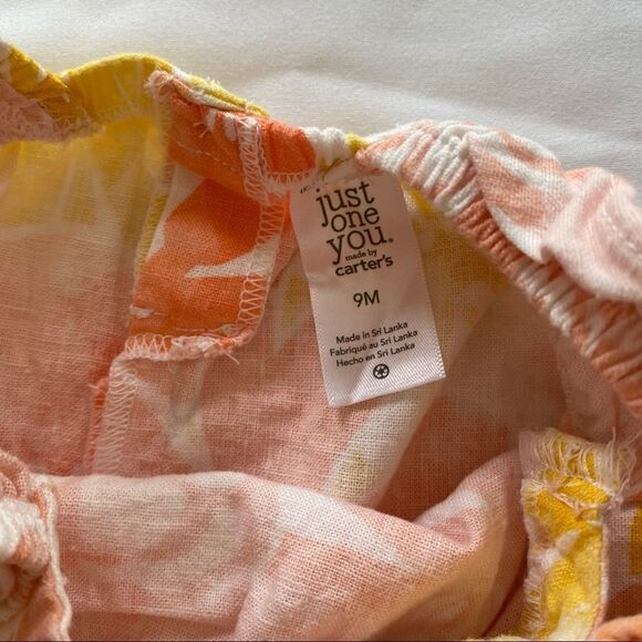 Just One You Girls’ Floral Overall - Picture 3 of 4